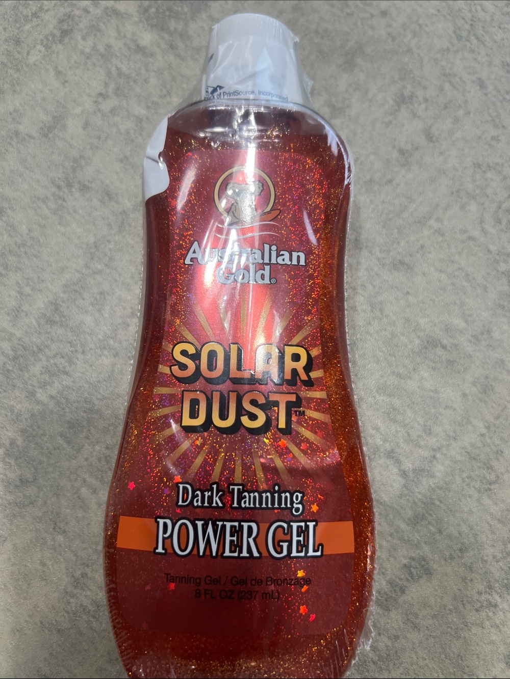 Australian Gold Solar Dust Dark Tanning Power Gel - Red Sparkle
